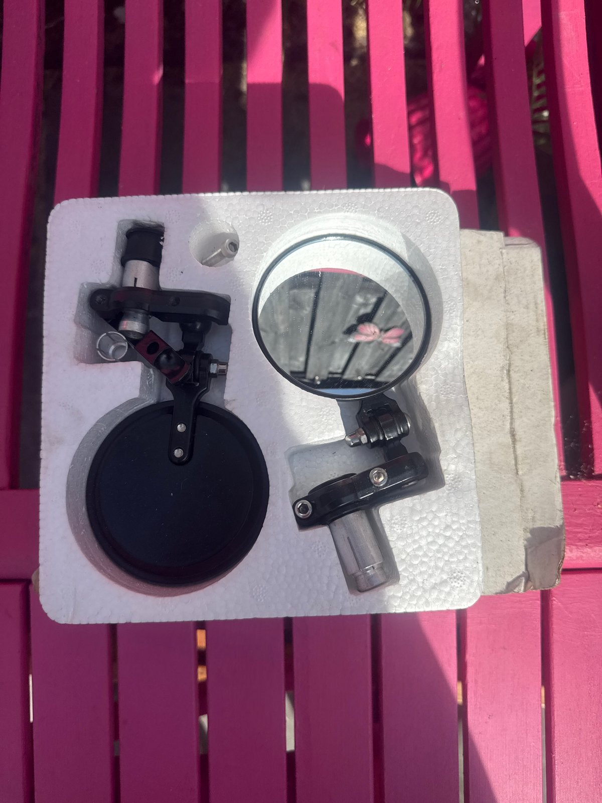 Motor bar end spiegels mirrors nieuw, Motoren, Ophalen of Verzenden, Nieuw