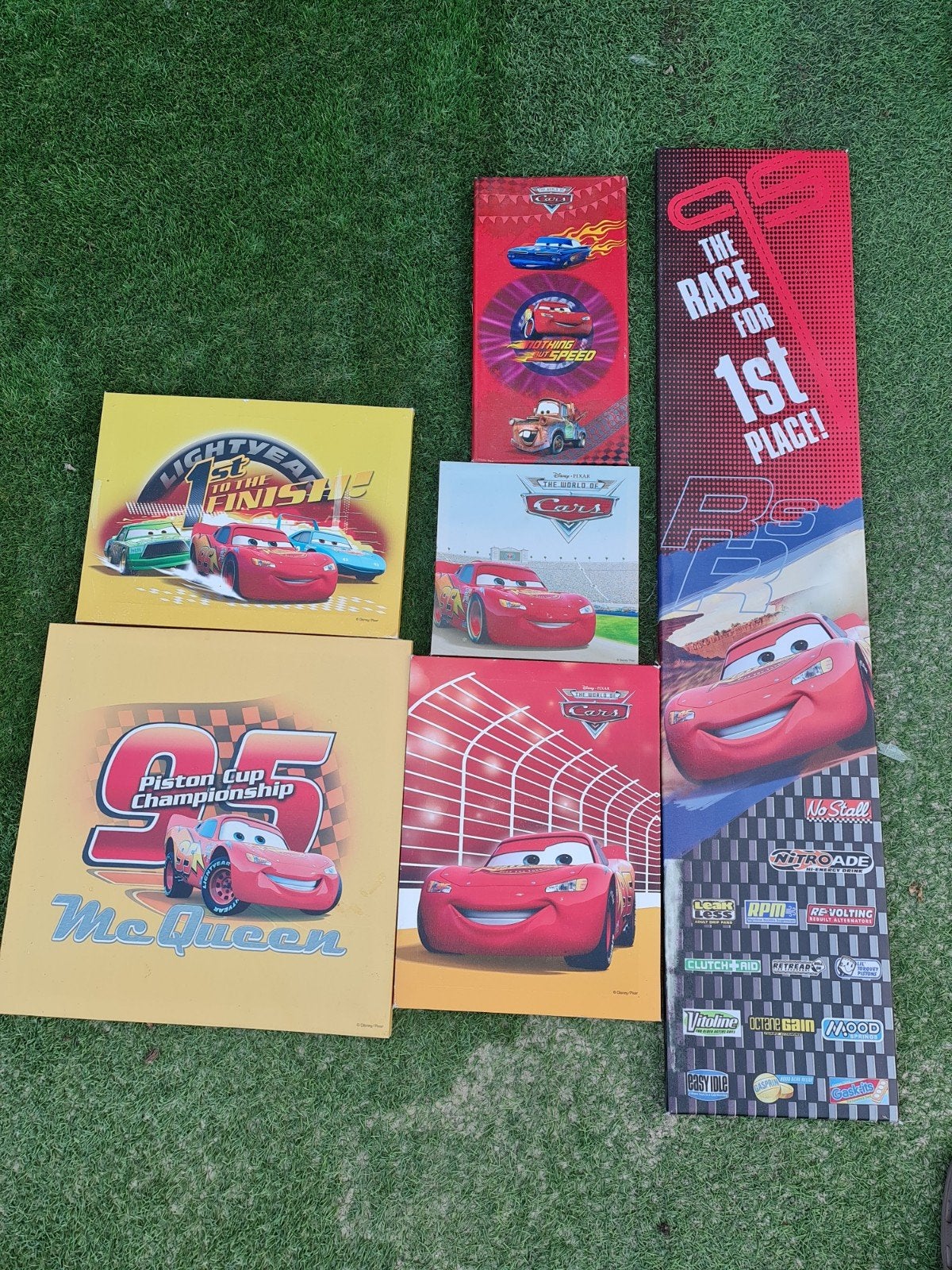 Disney Cars Schilderijen en Prints - Bliksem McQueen, Ophalen, Gebruikt, Schilderij