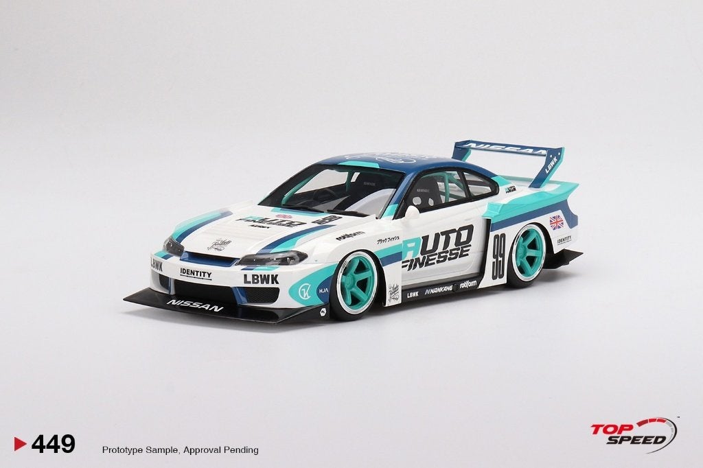 LB-Super Silhouette Nissan S15 SILVIA Auto Finesse, Ophalen of Verzenden, Nieuw, Auto, Overige merken
