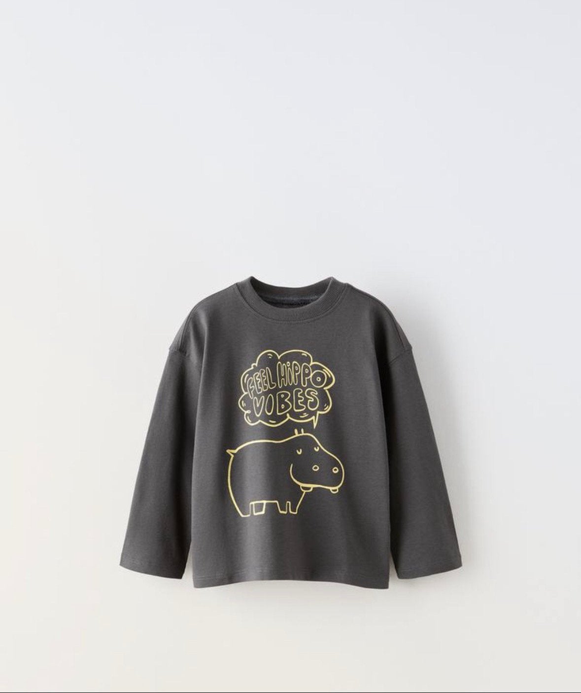 Kinder t-shirt shirt print katoen grijs top 104 top tricot, Kinderen en Baby's, Ophalen of Verzenden, Nieuw, Jongen, Shirt of Longsleeve