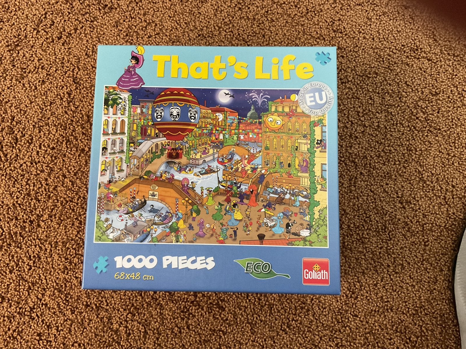 That's Life Legpuzzel - 1000 stukjes, Ophalen, 500 t/m 1500 stukjes, Zo goed als nieuw, Legpuzzel