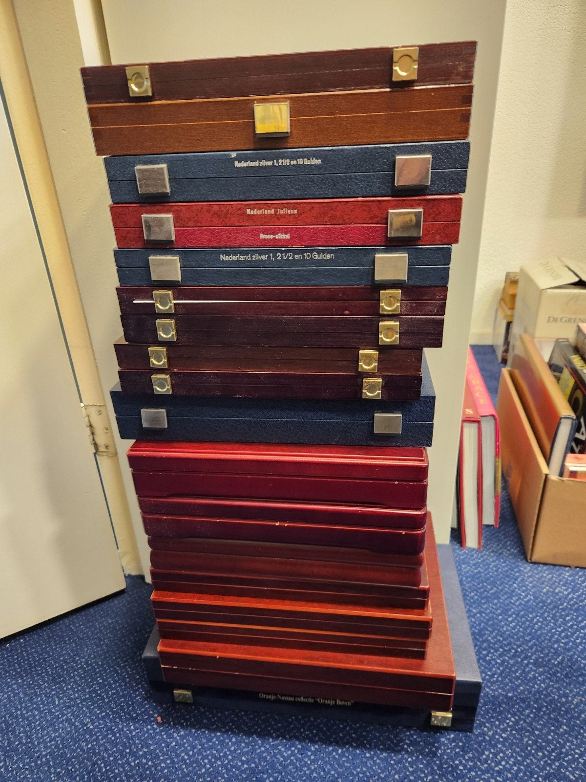 19 muntdozen, Ophalen of Verzenden, Verzamelmap
