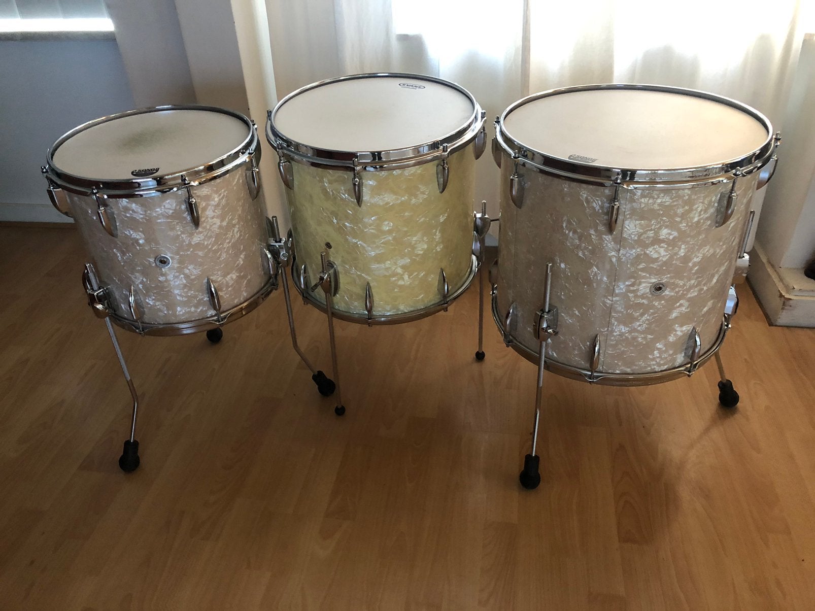 Sonos Vintage Series 14 en 18 inch Floortom., Muziek en Instrumenten, Ophalen, Zo goed als nieuw, Sonor