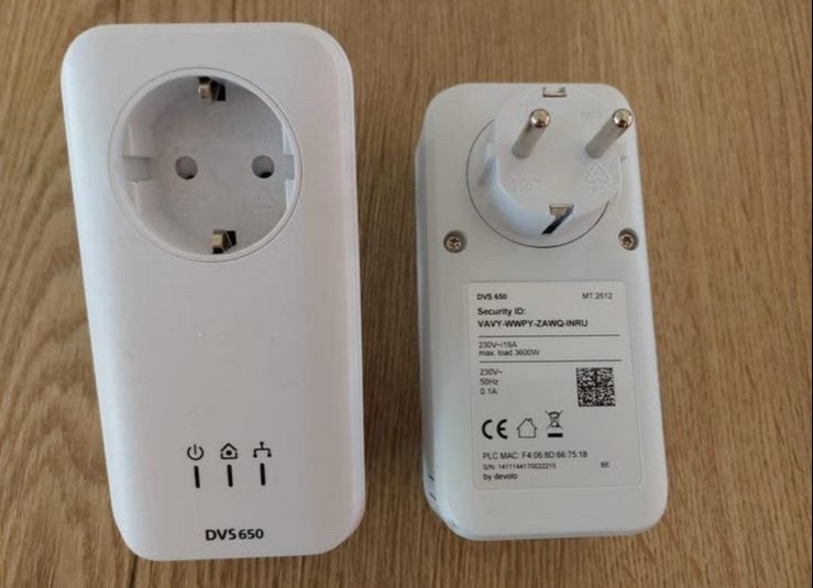 Overal tv kijken met wk? Devolo DVS 650 Powerline Adapter, Ophalen of Verzenden, Gebruikt