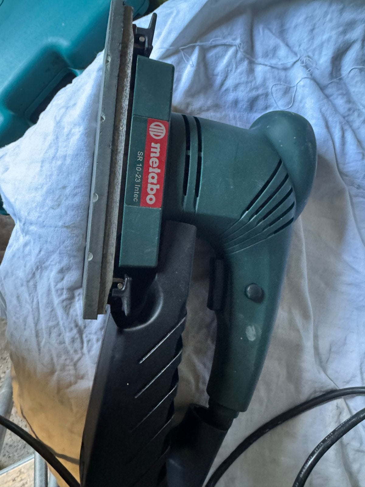 Metabo SR 10-23 Intec Vlakschuurmachine, Ophalen of Verzenden, Gebruikt, Minder dan 600 watt, Vlakschuurmachine