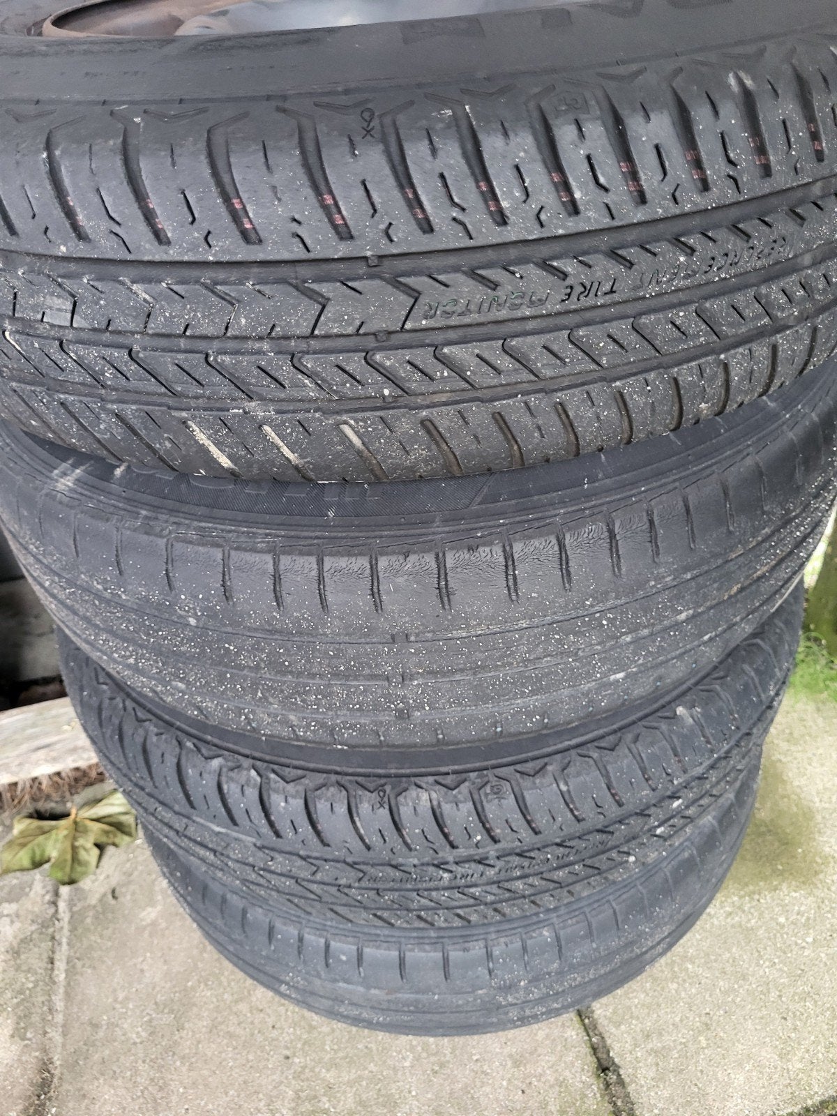 4 banden met velgen 155/80 R13, Auto-onderdelen, Banden en Velgen, Ophalen, 155 mm, 13 inch, Band(en)