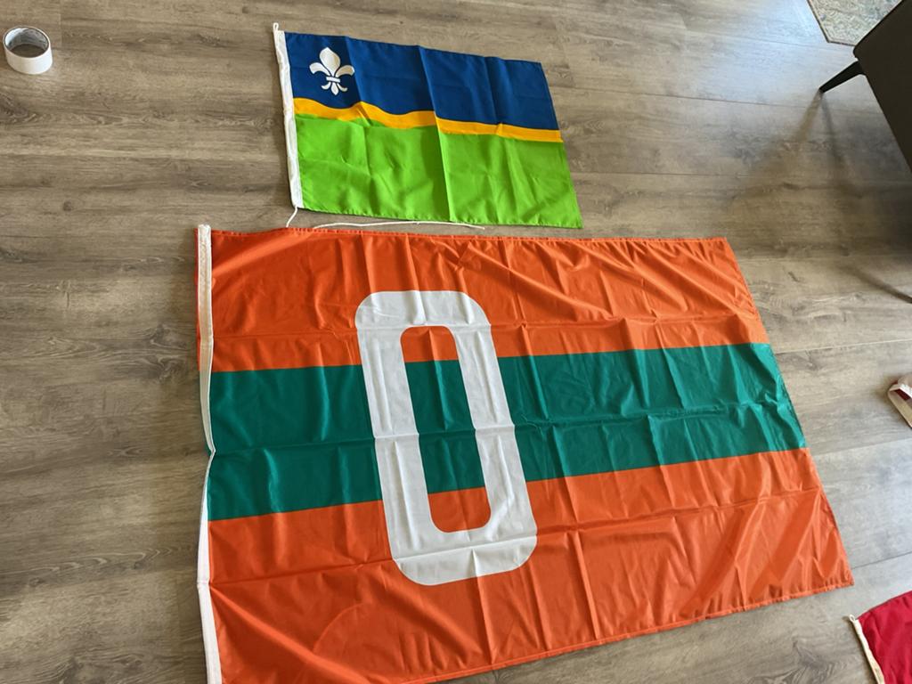 Scheepsvlaggen, Ophalen of Verzenden, Zo goed als nieuw