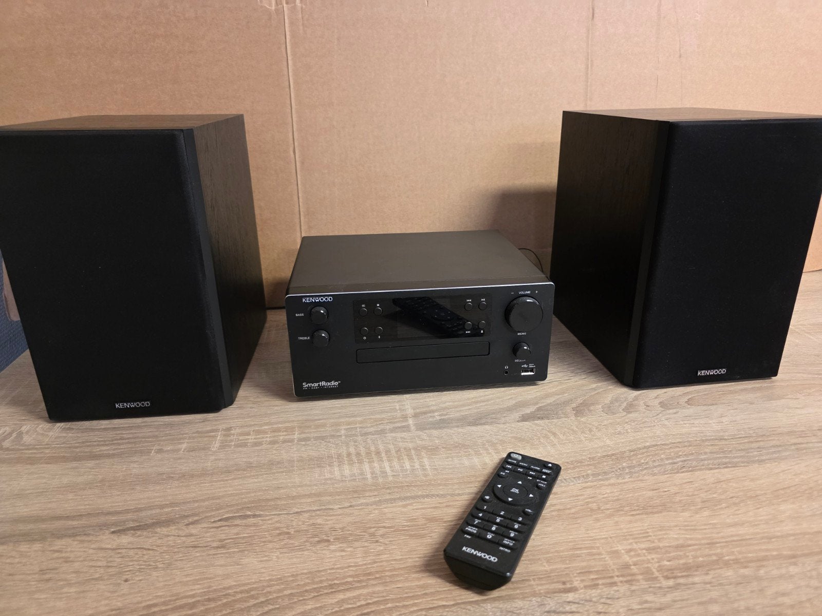 Kenwood M-950OSB Smart Micro Hifi - WiFi - Zwart, Overige merken, Gebruikt, Tuner of Radio, Ophalen of Verzenden