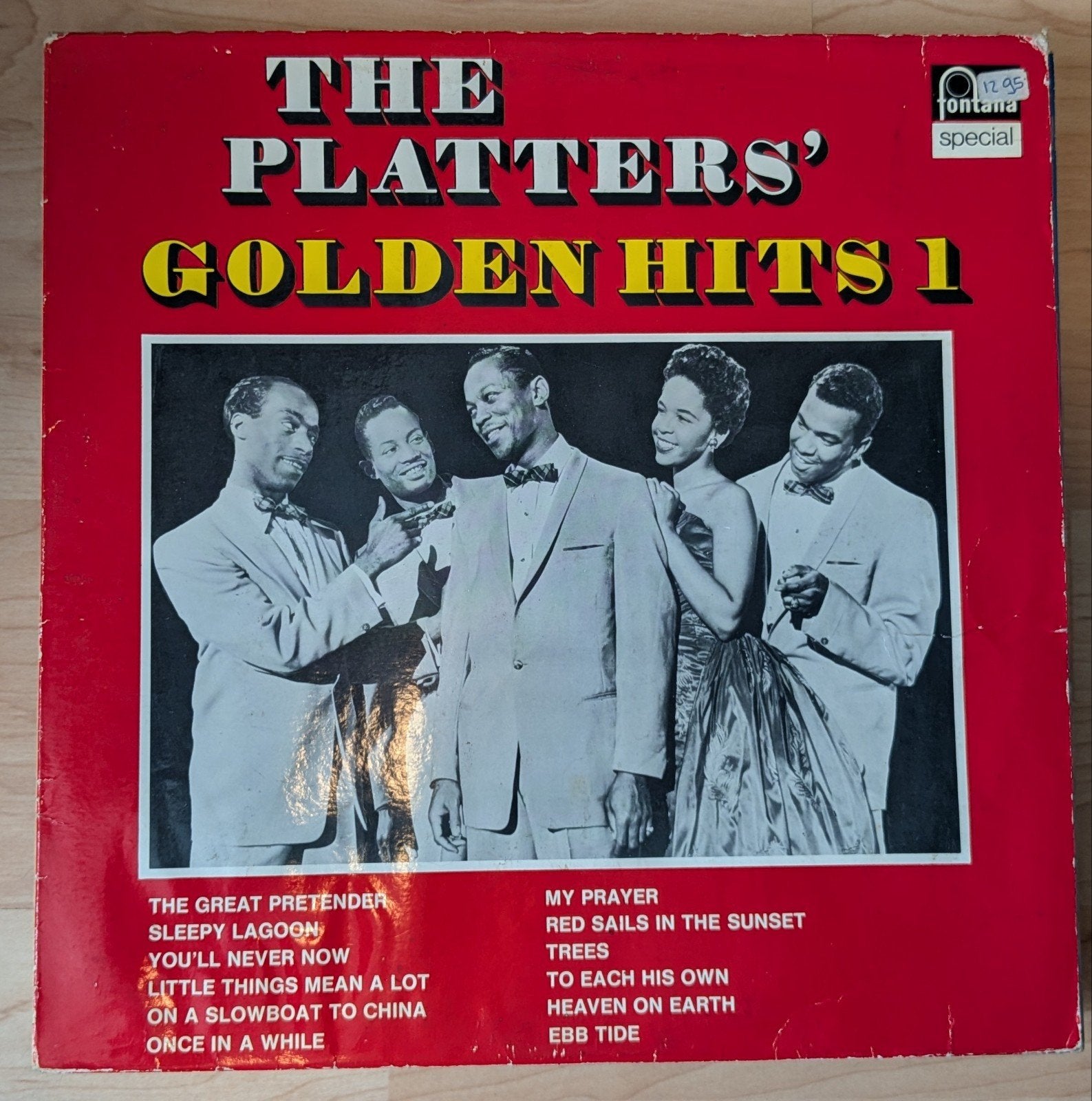 The Platters' Golden Hits 1, Ophalen of Verzenden, Zo goed als nieuw, 12 inch, Levenslied of Smartlap
