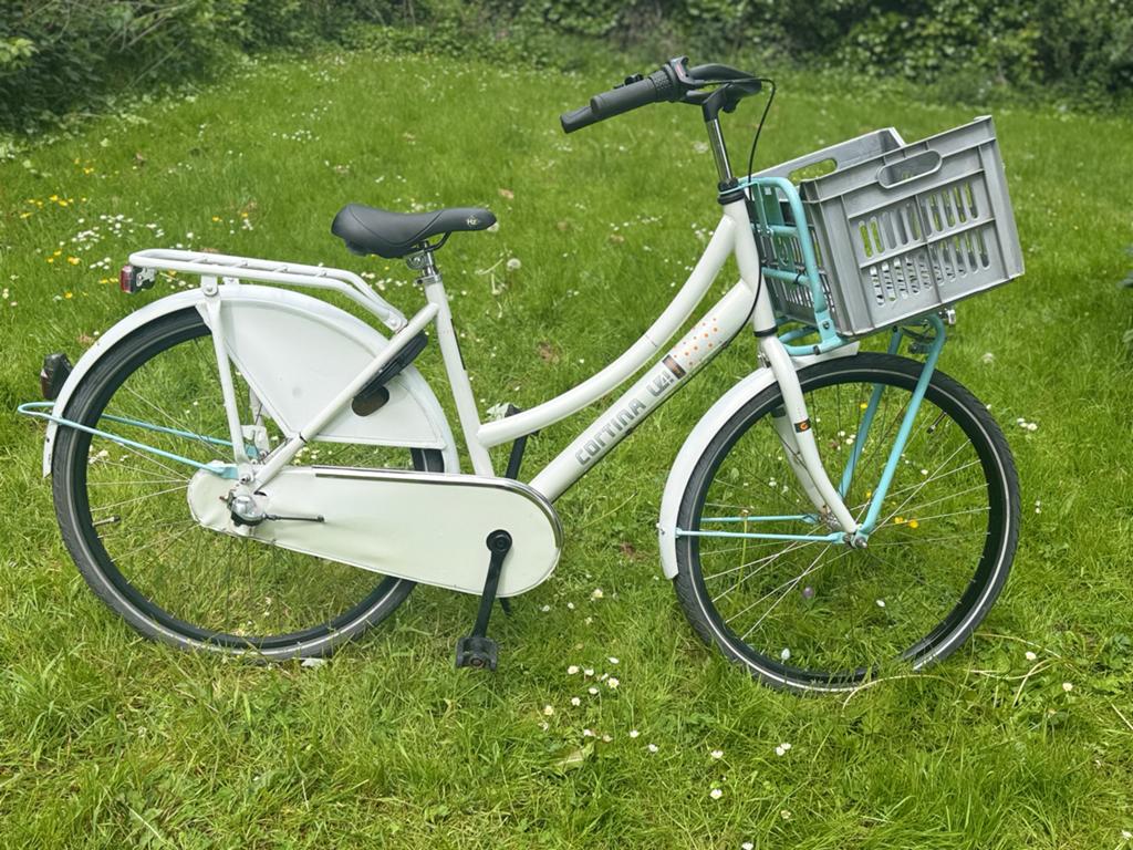 26 inch cortina u4 met 3 versnellingen terugtraprem, Ophalen of Verzenden, Gebruikt, 26 inch of meer, Versnellingen