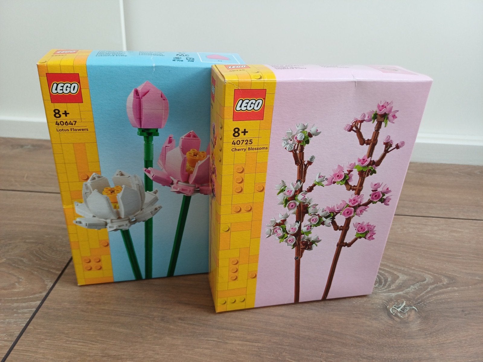 Nieuwe Lego Bloemensets (Lotus & Kersenbloesem) - Ongeopend, Lego, Nieuw, Ophalen of Verzenden, Compleet