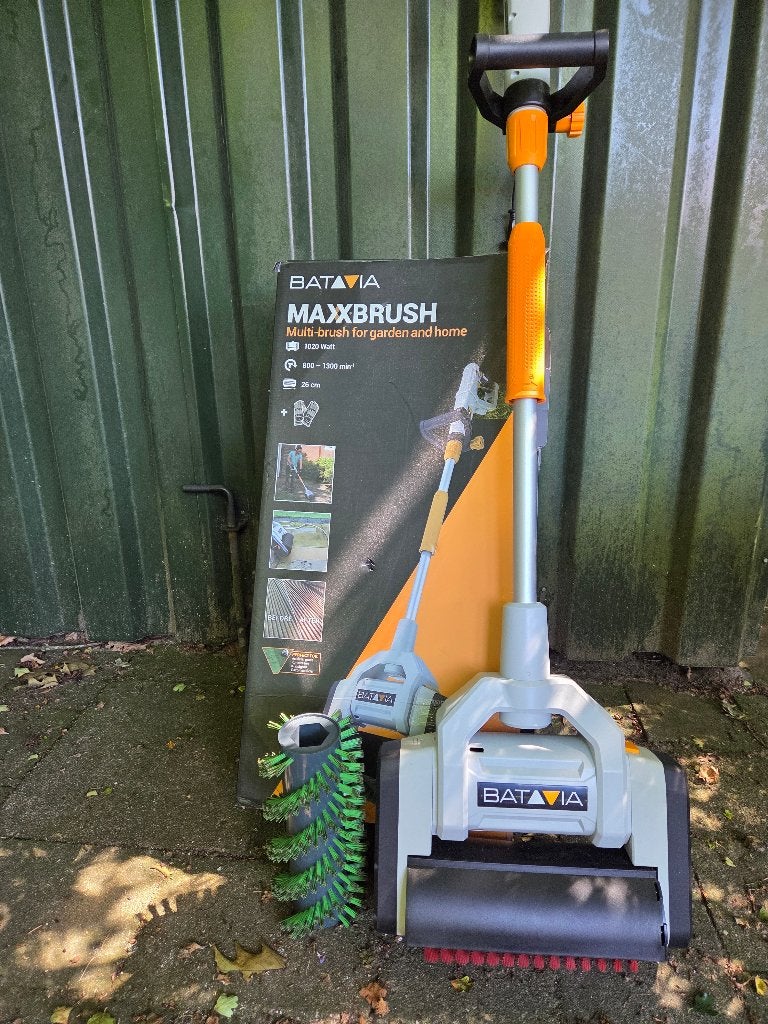 Maxxbrush voegenborstel set, Tuin en Terras, Hand-tuingereedschap, Ophalen of Verzenden, Zo goed als nieuw