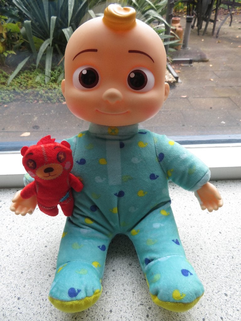 Cocomelon Baby pop babypop meezingbaby engelstalig, Ophalen of Verzenden, Zo goed als nieuw, Babypop