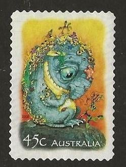 Australie 64, trol voor cadee, Verzenden, Gestempeld
