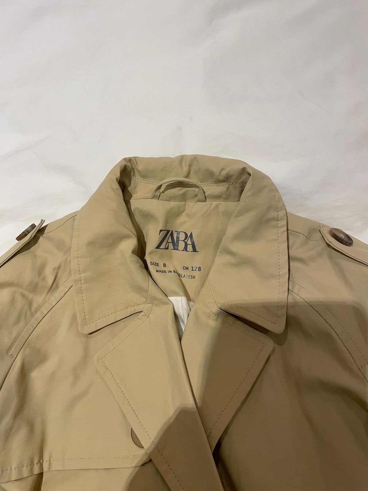 2 ZGAN jassen: Zara trenchcoat en Koko Noko winterjas, Kinderen en Baby's, Ophalen, Zo goed als nieuw, Meisje, Jas