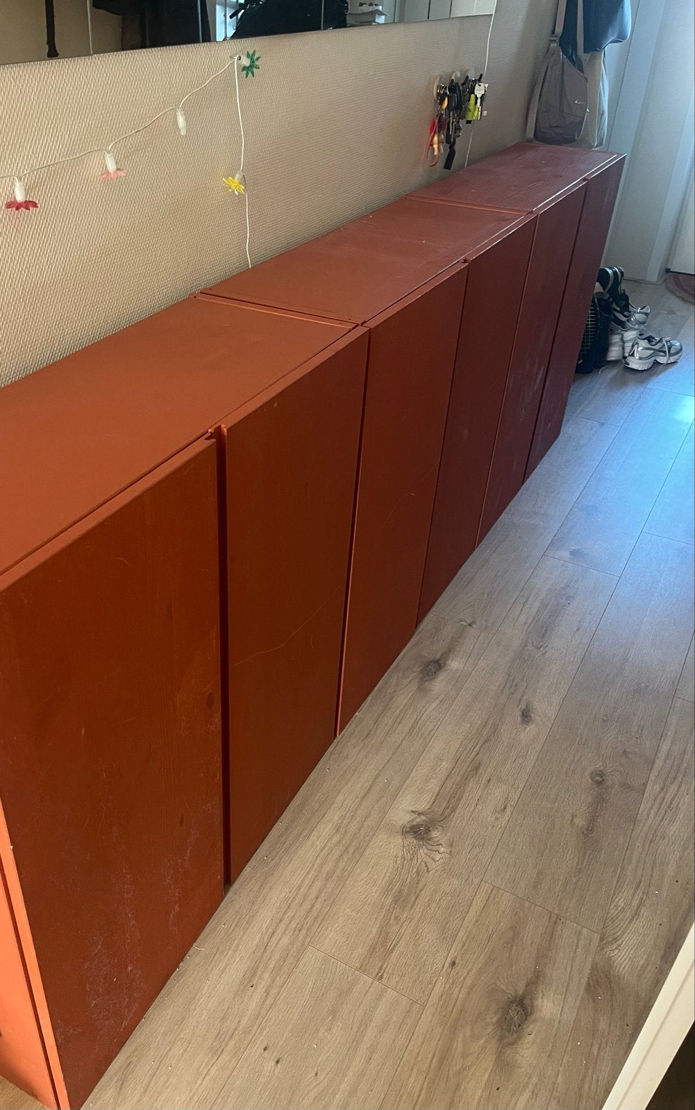 IKEA 1 Ivar kast 30 cm diep, retro terracotta (opknapper), Ophalen, Gebruikt