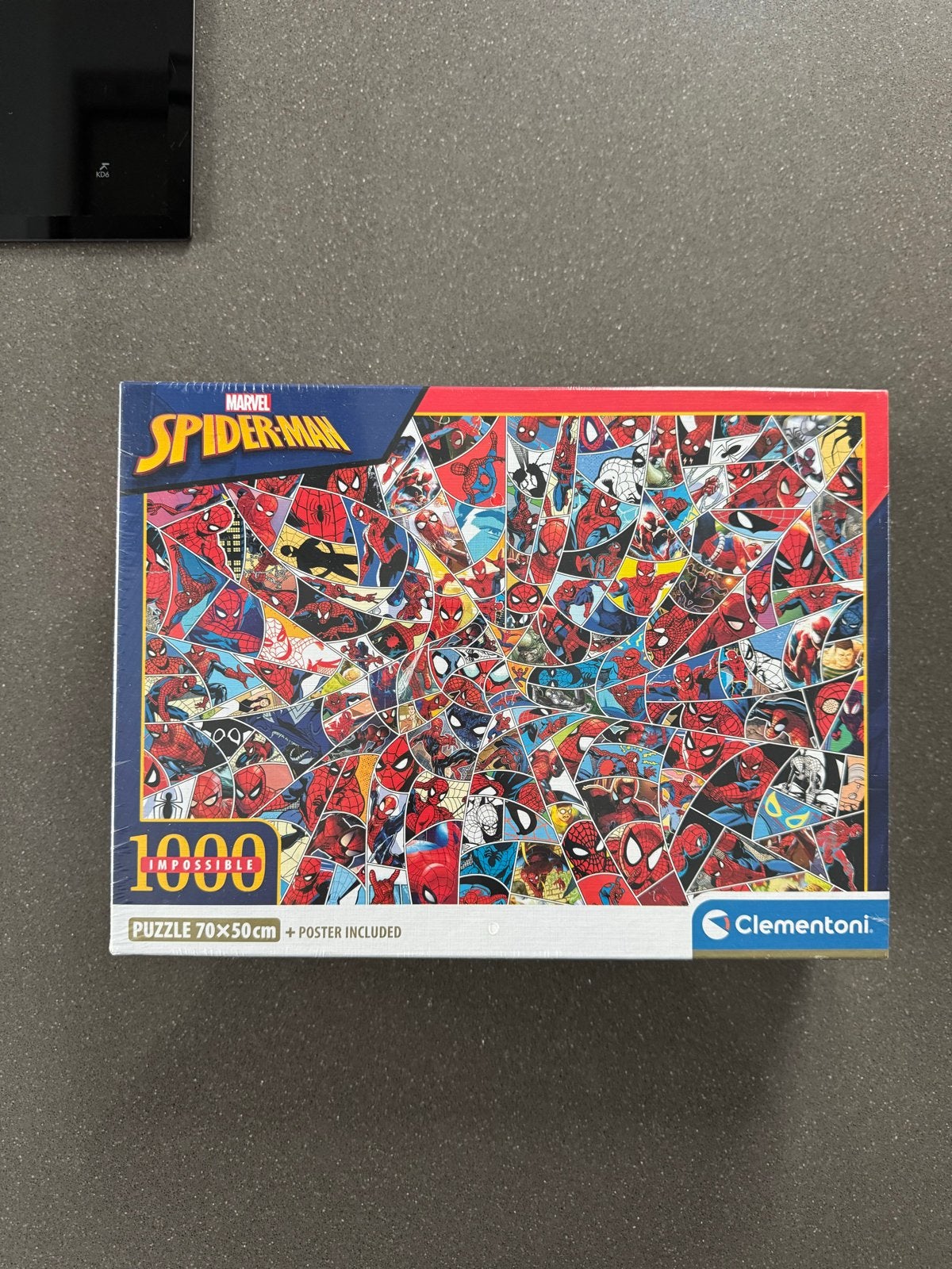 Nieuw! Marvel Spider-Man Impossible Legpuzzel 1000 stukjes, Ophalen of Verzenden, 500 t/m 1500 stukjes, Nieuw, Legpuzzel