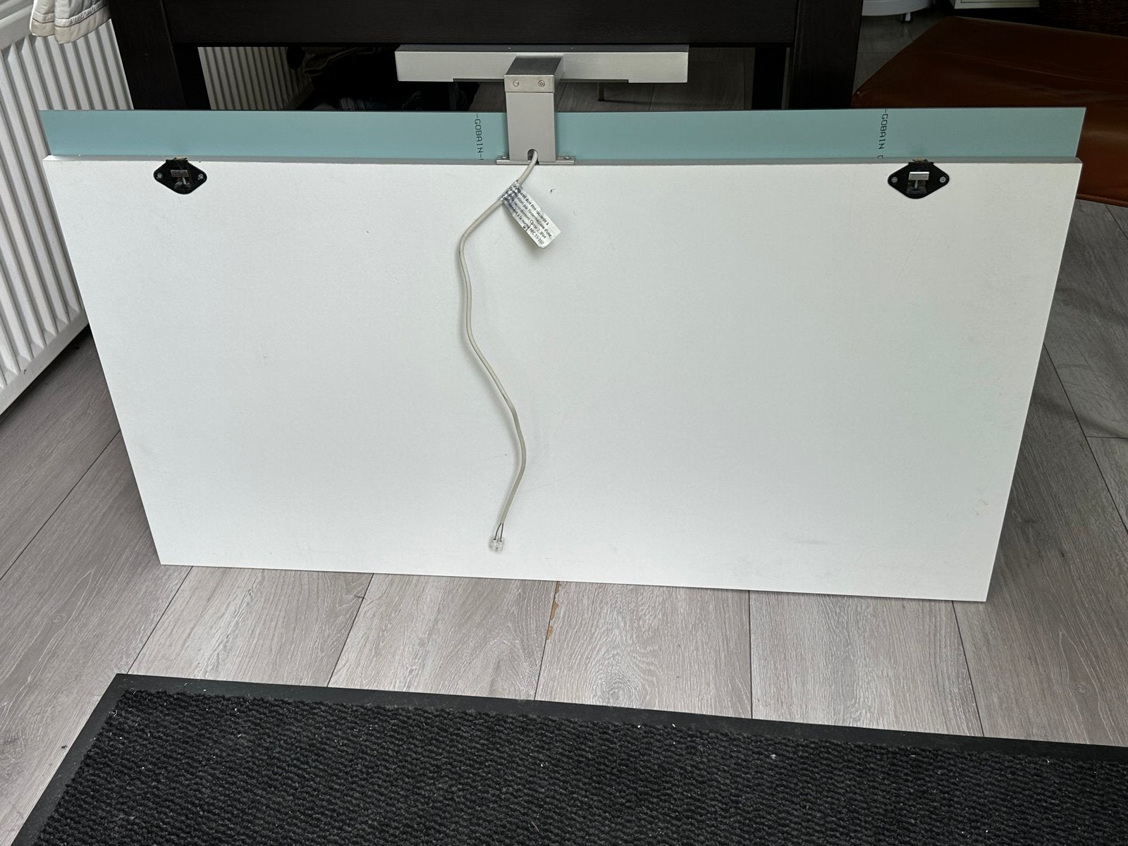Spiegel 105x60 met verlichting, ideaal als make-up spiegel, Ophalen, Zo goed als nieuw, 100 tot 125 cm, Minder dan 100 cm