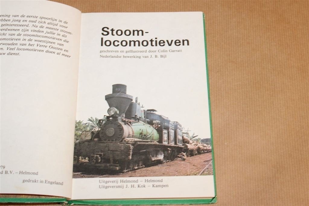 Stoomlocomotieven — Kleurenfoto\'s en Historie [1981], Gebruikt, -, Tram, -