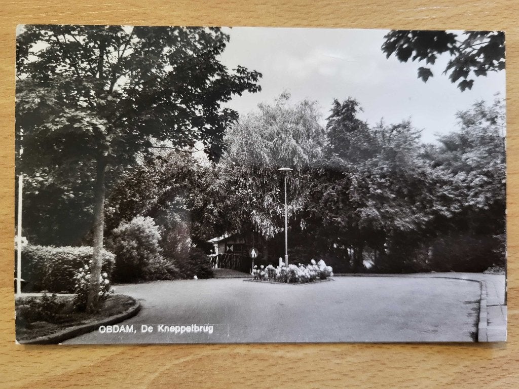 ansicht OBDAM Kneppelbrug, Ophalen of Verzenden, Voor 1920, Noord-Holland