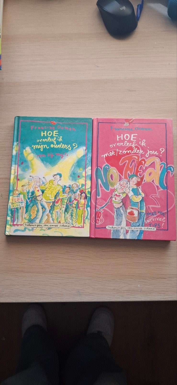 Hoe overleef ik... boeken - Francine Oomen (2 stuks), Verzenden, Gelezen, Francine Oomen, Fictie