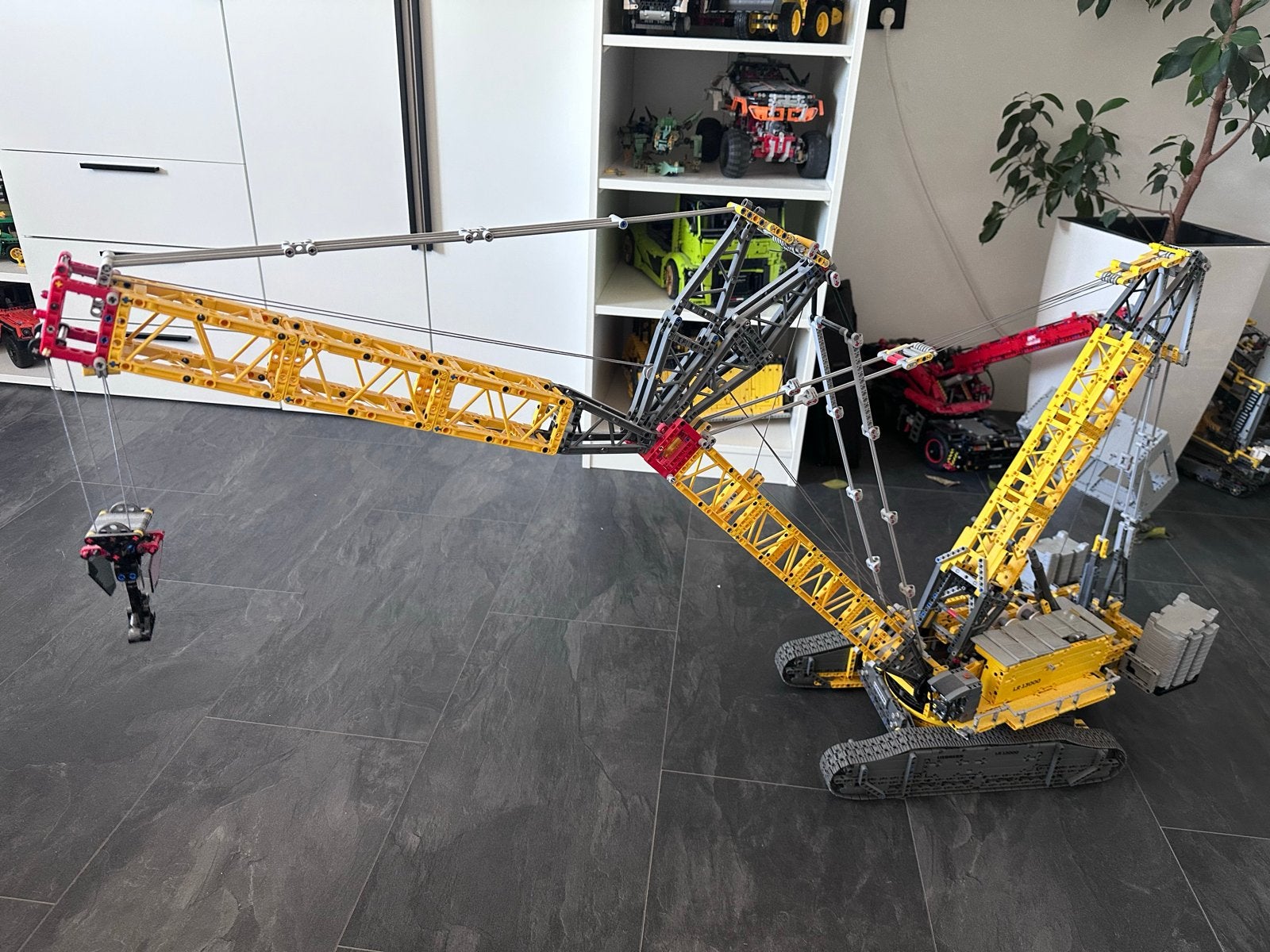 Grote Lego Liebherr LR 13000 kraan van K'nex (Doos en boek ), Ophalen of Verzenden, Nieuw, K'nex