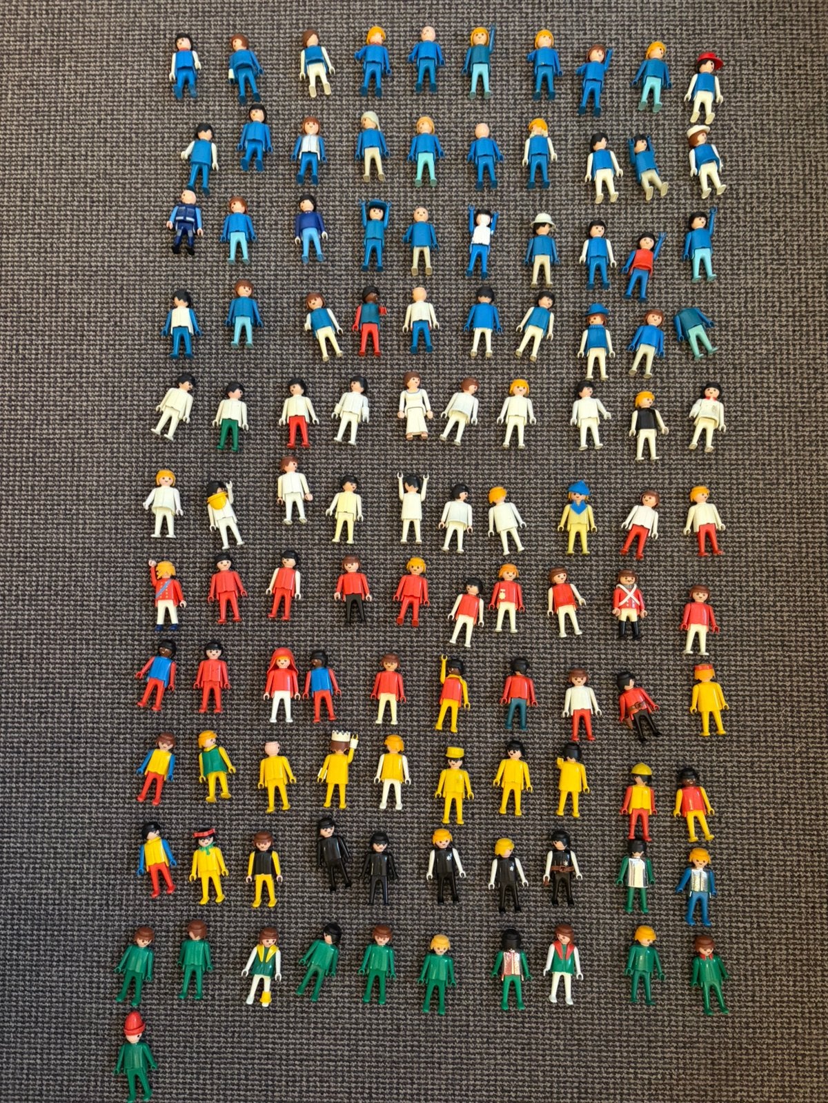 Vintage playmobil poppetjes, Ophalen of Verzenden, Gebruikt, Losse onderdelen, Figuren