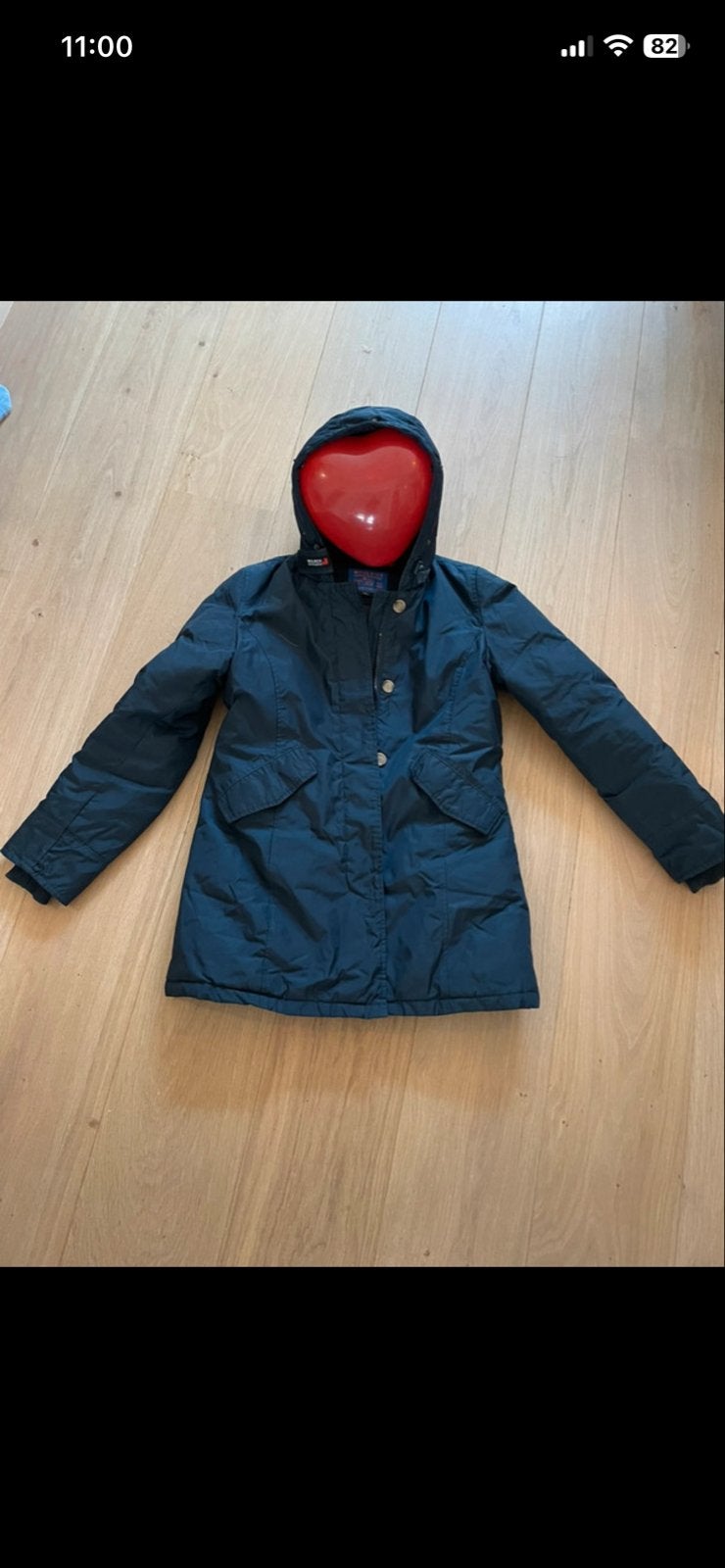 Woolrich jas XL, Kleding | Heren, Jassen | Winter, Ophalen of Verzenden, Gedragen, Maat 56/58 (XL), Zwart