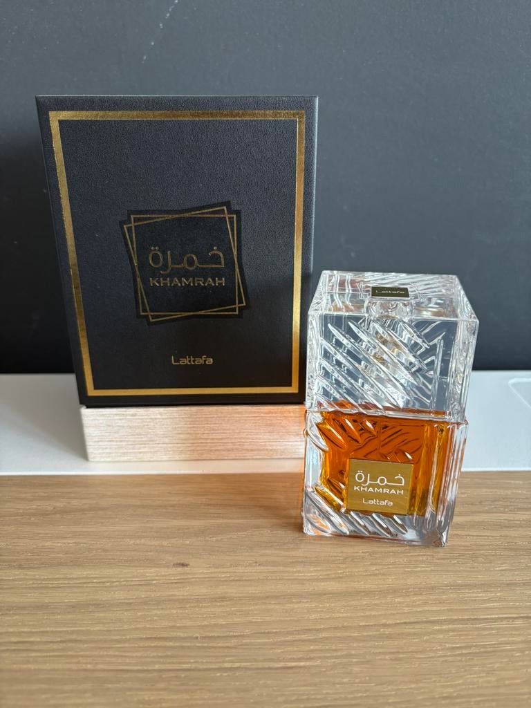 Lattafa Khamrah, Ophalen of Verzenden, Nieuw, Parfumfles, Gevuld