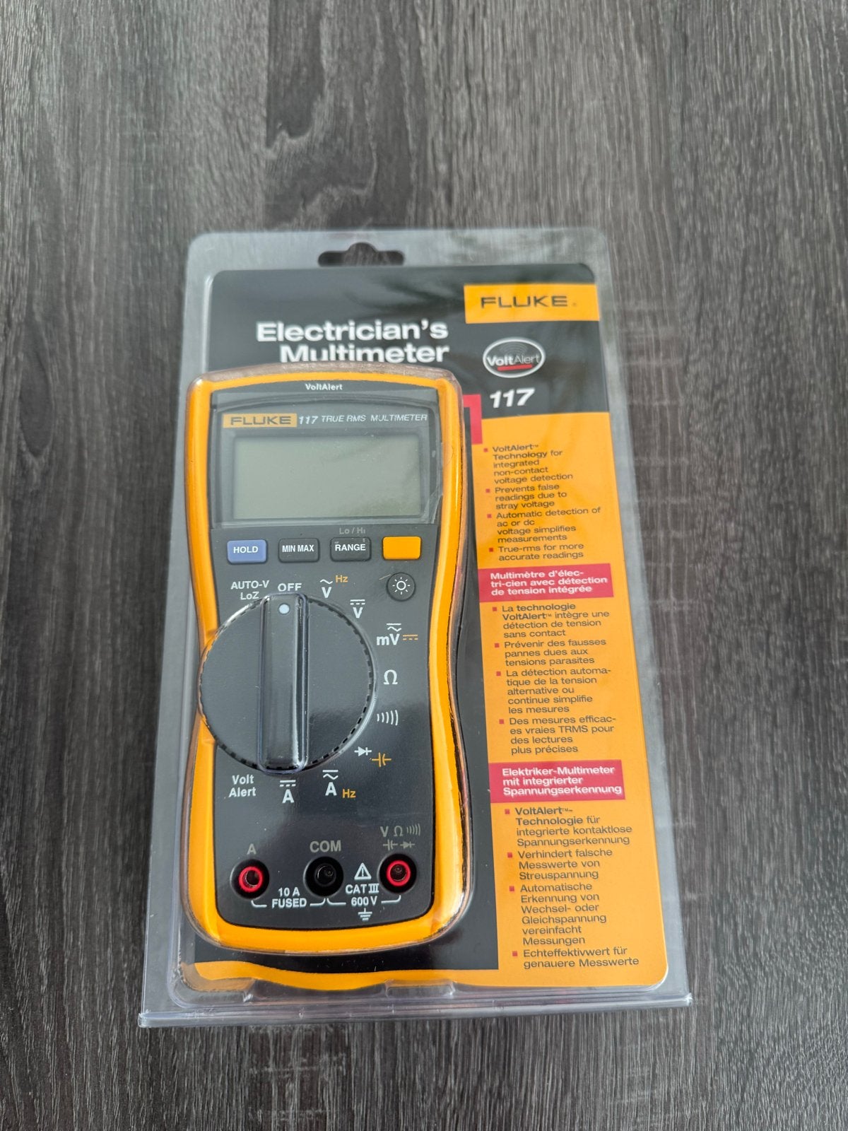 Fluke 117 True RMS Multimeter - Nieuw in verpakking, Ophalen of Verzenden, Nieuw, Multimeter