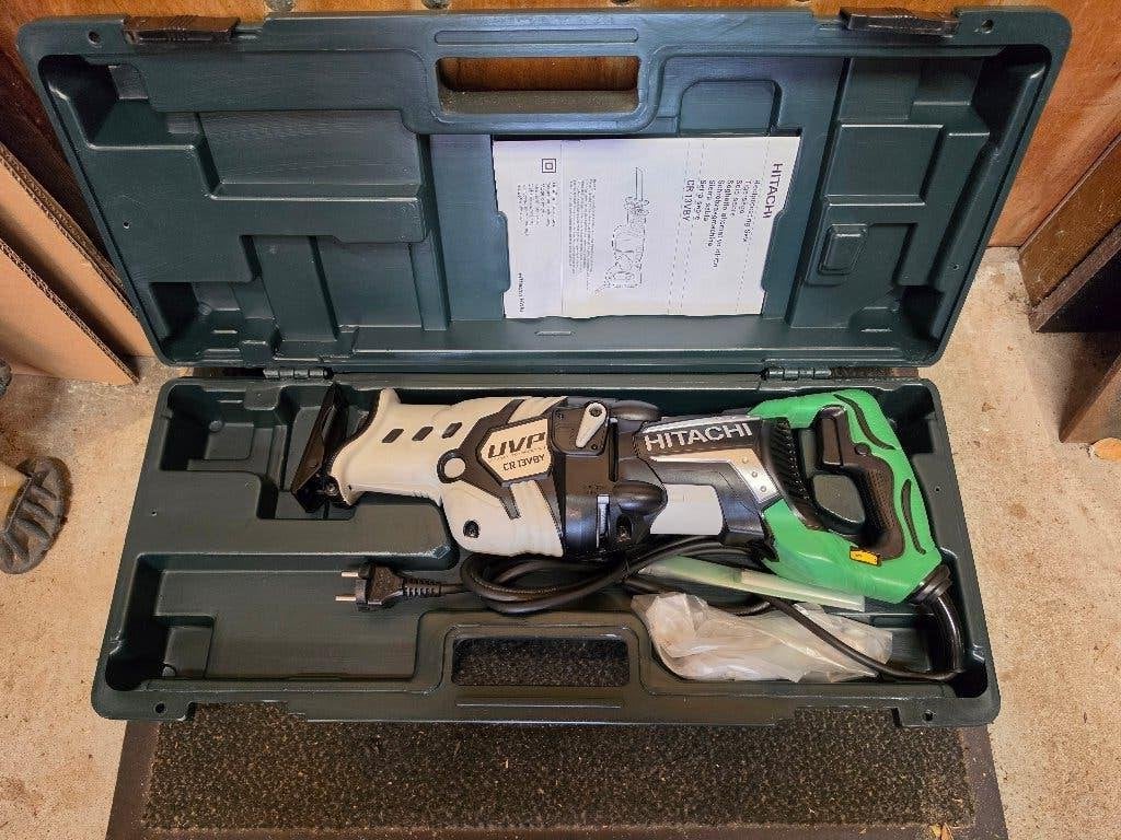 Hitachi reciprozaag CR 13 VBY  NIEUW, Doe-het-zelf en Verbouw, Nieuw, Ophalen of Verzenden, Hitachi, Minder dan 600 watt