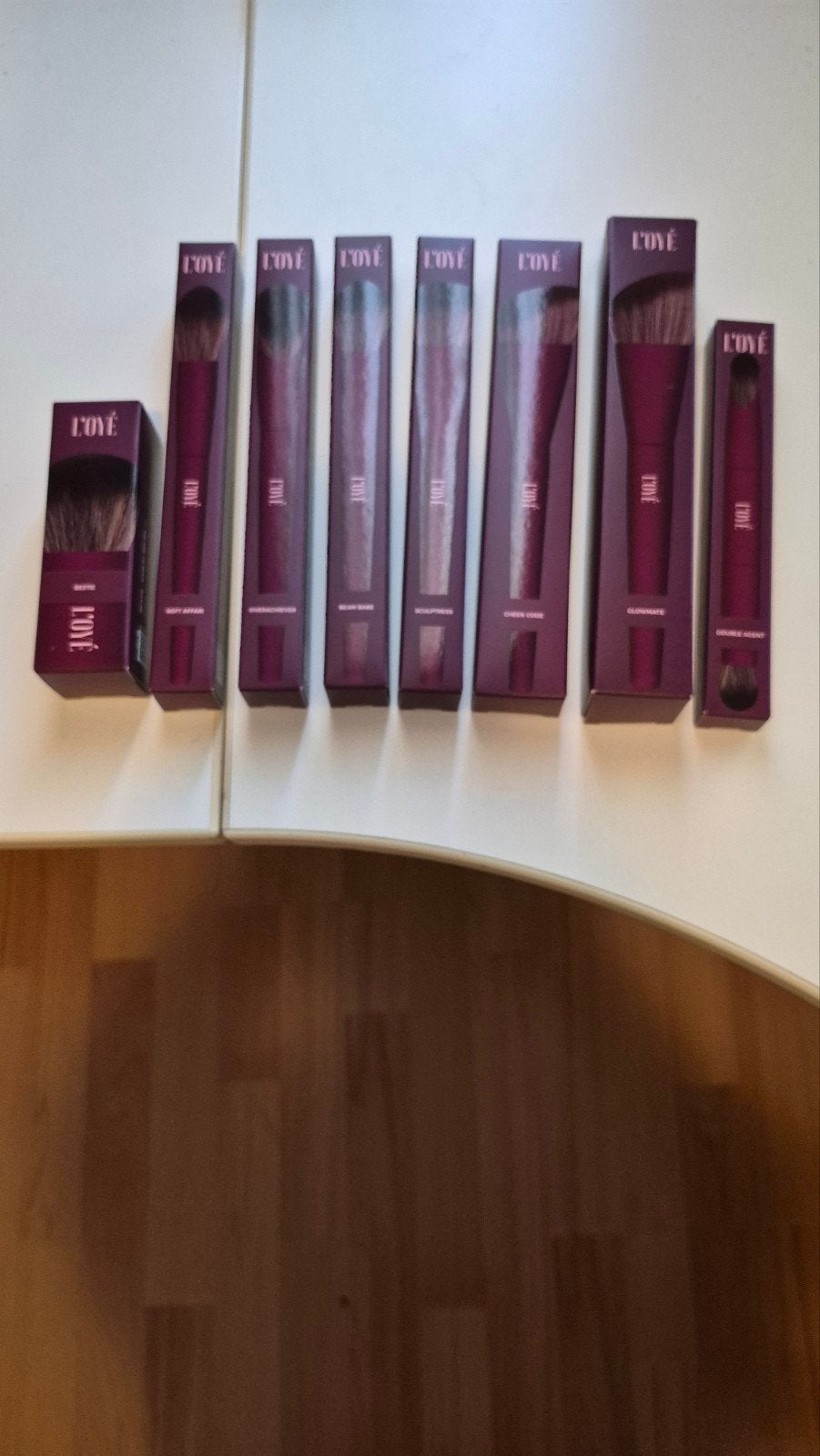 Volledige face brushes/kwasten set van L'oye, Gehele gezicht, Nieuw, Ophalen of Verzenden, Make-up