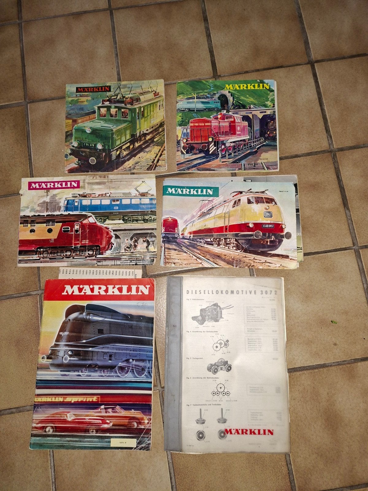 Märklin Catalogus en Handleidingen - Vintage Collectie, Ophalen of Verzenden, Gebruikt, Boek, Tijdschrift of Catalogus, Märklin