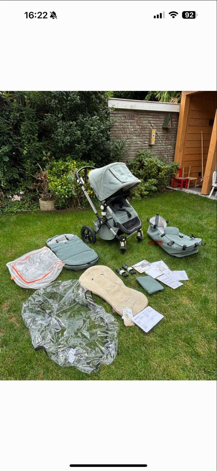 Bugaboo Cameleon 3 - wieg, zitje & accesoires, Zo goed als nieuw, Combiwagen, Met reiswieg, Ophalen