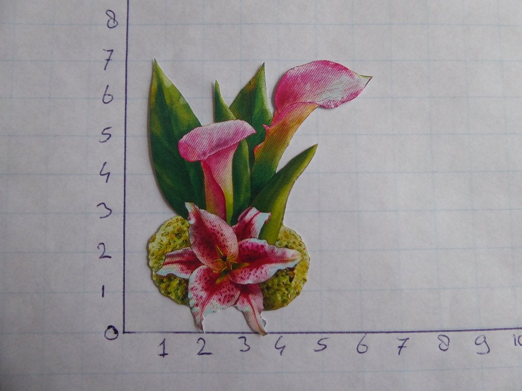 nr. 284 - uitgeknipt 3d plaatje, Ophalen of Verzenden, Nieuw, Overige thema's, Knipvel