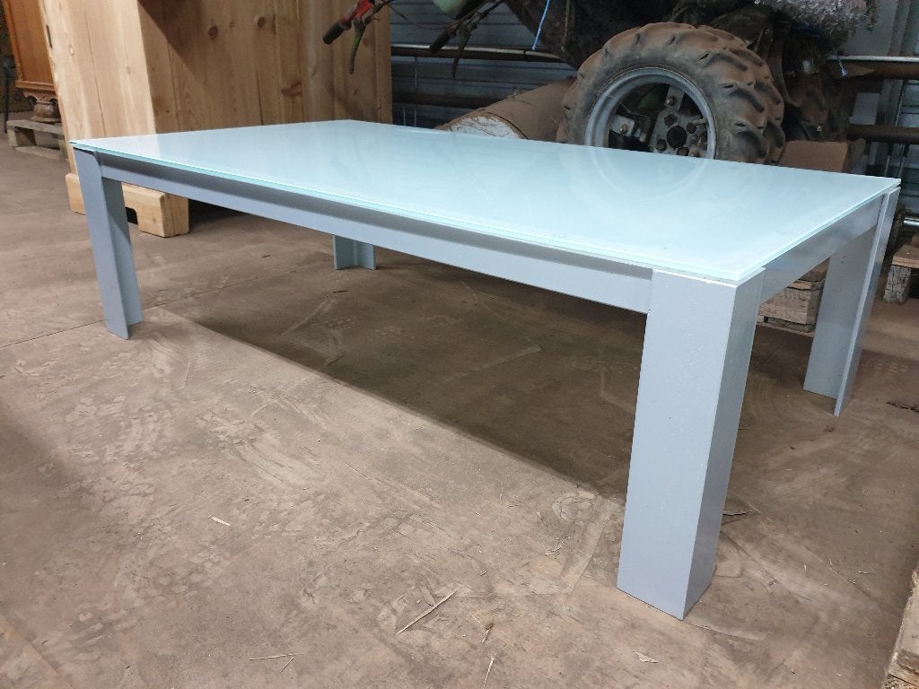 Mooie salontafel, Ophalen, 100 tot 150 cm, 50 tot 100 cm, Zo goed als nieuw