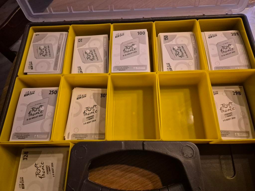 Panini Tour de France 2026 stickers - circa 670 stuks, Ophalen of Verzenden, Nieuw, Meerdere stickers