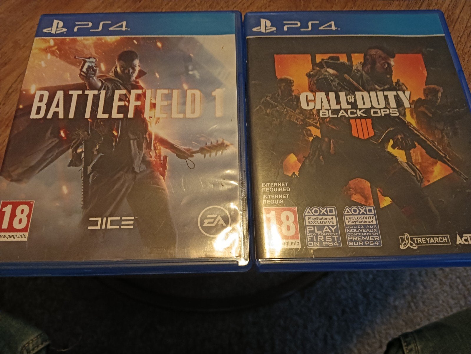 Battlefield 1 en call of duty Black ops, Ophalen, Gebruikt, Vanaf 18 jaar