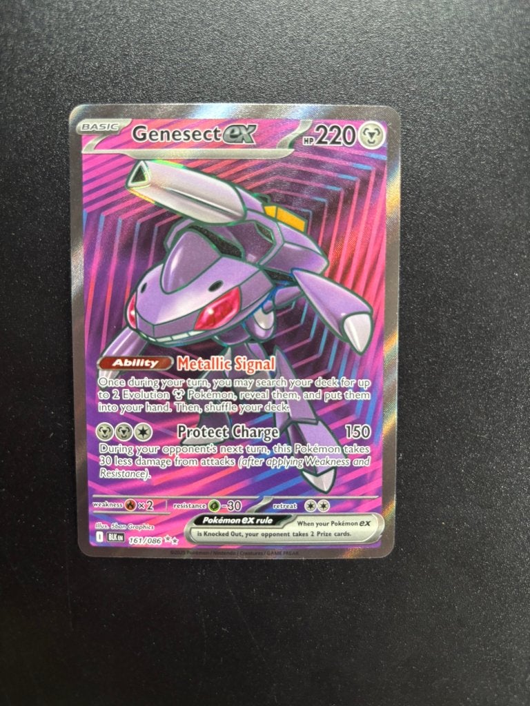 Genesect ex (BLK 161), Ophalen of Verzenden, Zo goed als nieuw