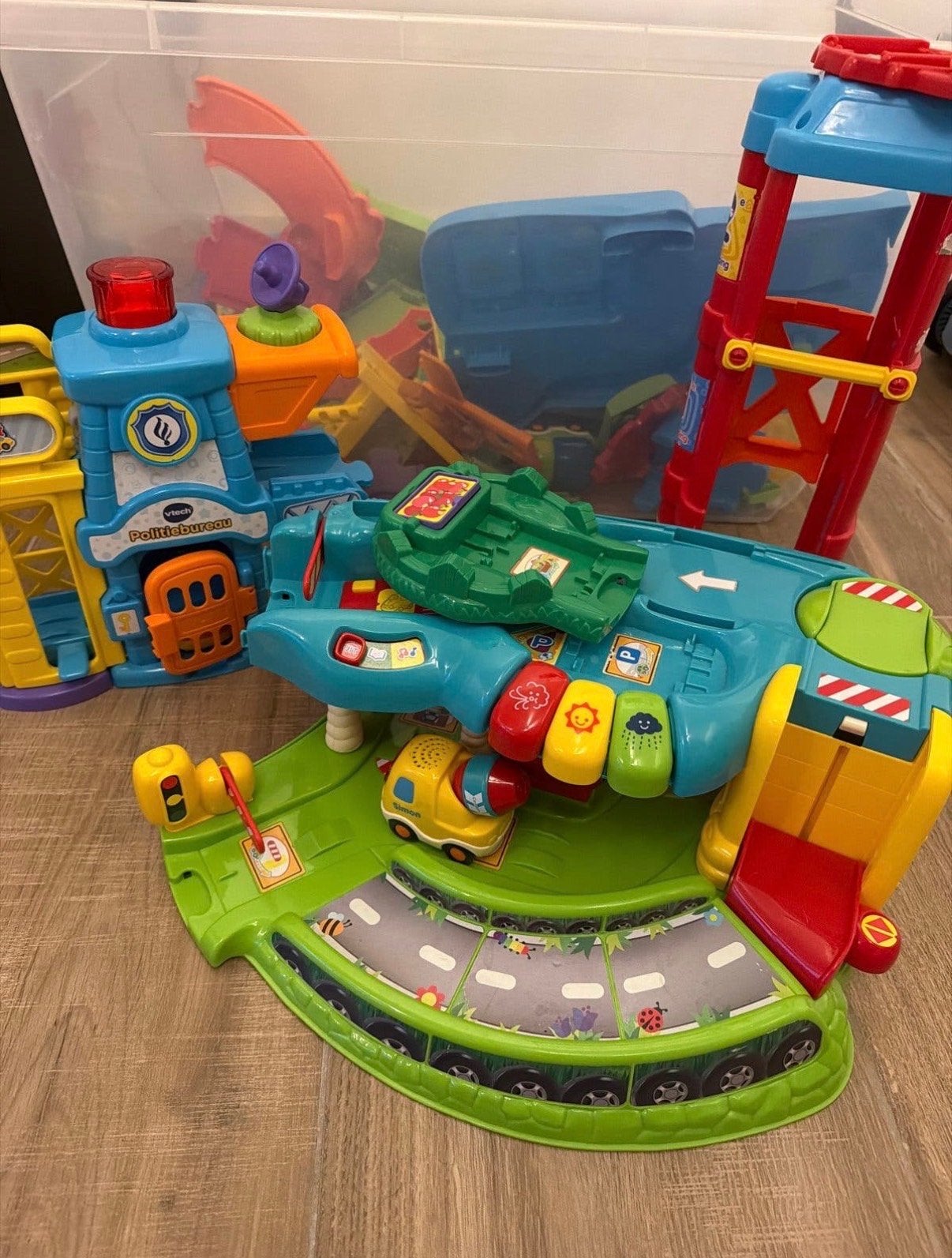 VTech Toet Toet Auto's (grote bak), Kinderen en Baby's, Ophalen, Gebruikt
