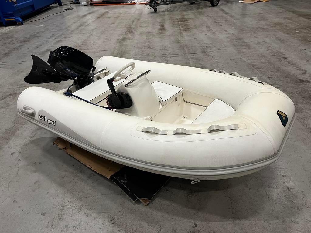 Console RIB/9.8 electr. start/inruil mogelijk, Watersport en Boten, Rubberboten, Gebruikt, Benzine, Minder dan 70 pk, Overige materialen