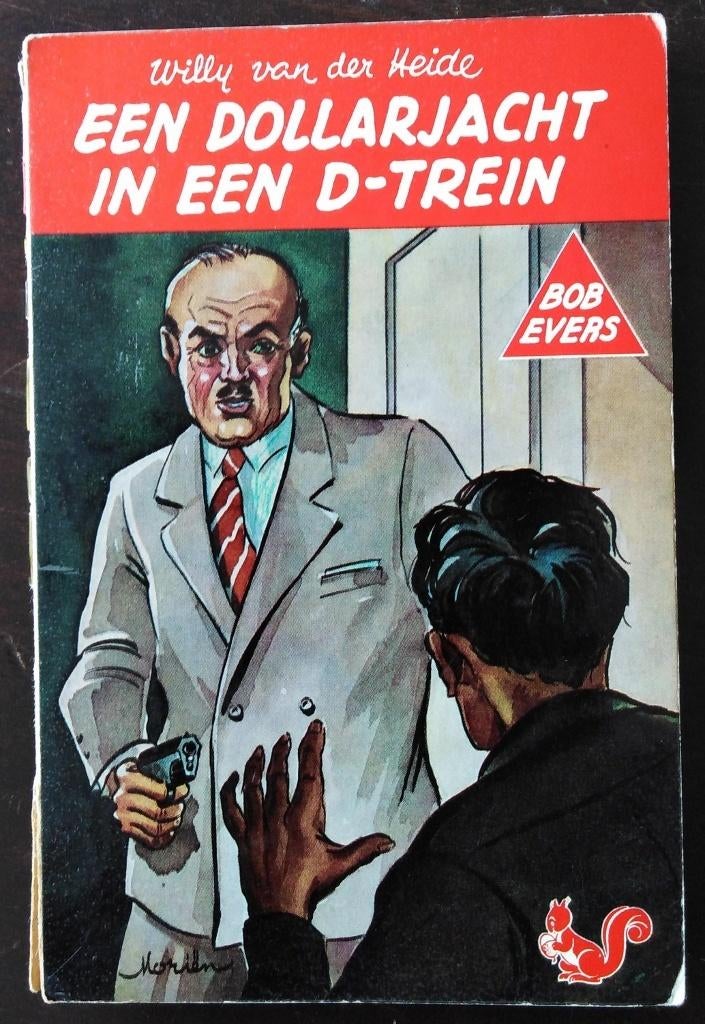 Boek - Een dollarjacht in een D-trein - Willy van der Heide, Ophalen of Verzenden, Gelezen, Willy van der Heide