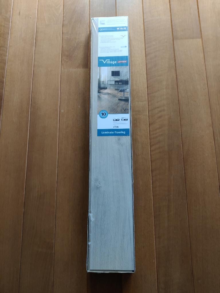 Laminaat "Village, wit geolied eiken", Gamma, Doe-het-zelf en Verbouw, Vloerdelen en Plavuizen, Ophalen, 50 tot 150 cm, Nieuw