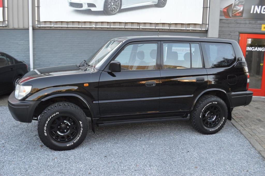 Toyota Land Cruiser 90 3.4i V6 4X4 Airco 7 Pers Trekhaak You, Auto's, Toyota, Euro 2, Stof, Gebruikt, 2800 kg