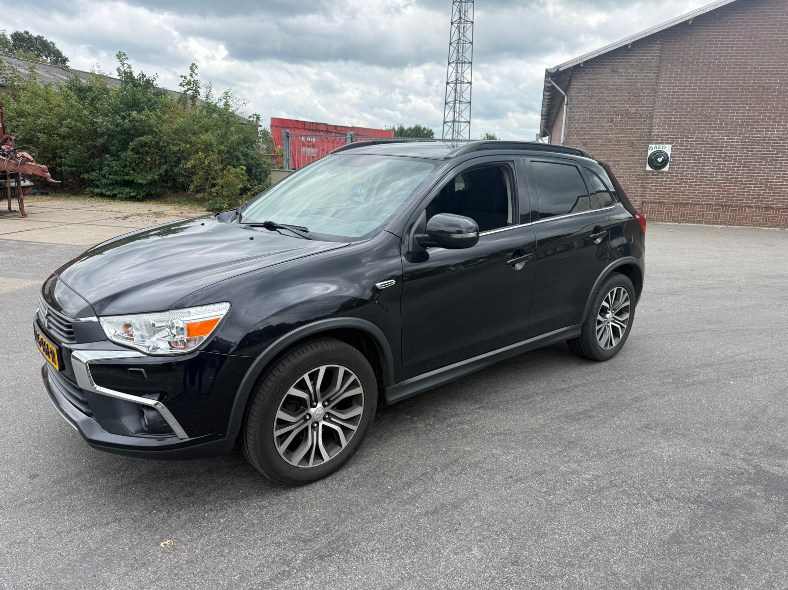 Mitsubishi ASX 1.6 Di-d 84KW/114PK 2017 Zwart, Voorwielaandrijving, Stof, 4 cilinders, Zwart