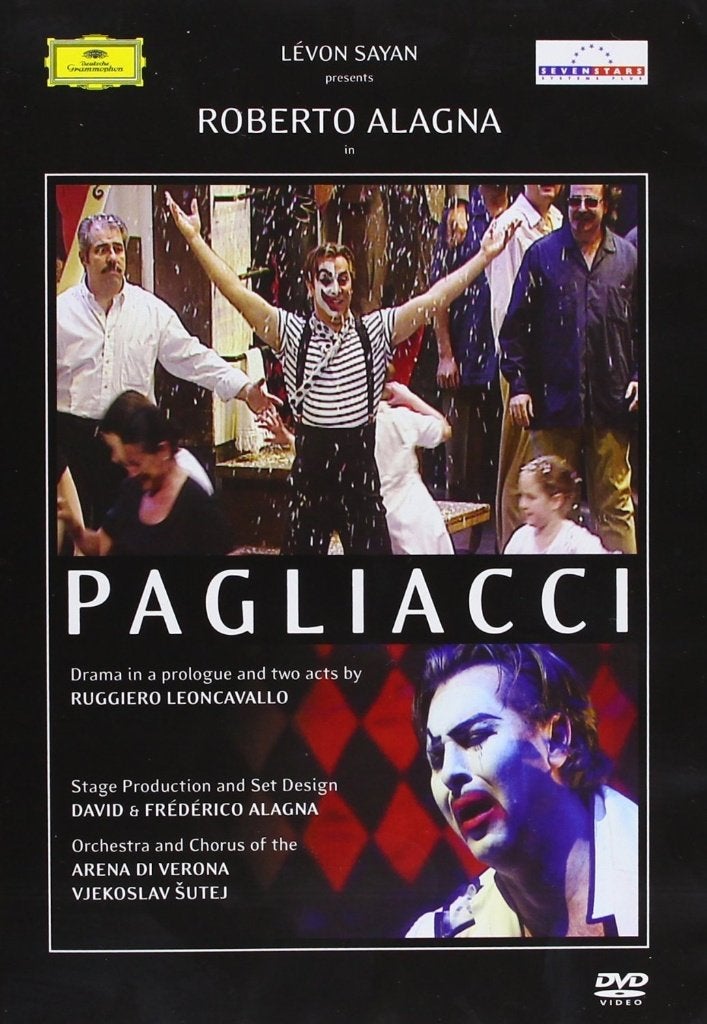 dvd Leoncavallo : Pagliacci, Cd's en Dvd's, Ophalen of Verzenden, Classicisme, Zo goed als nieuw, Opera of Operette