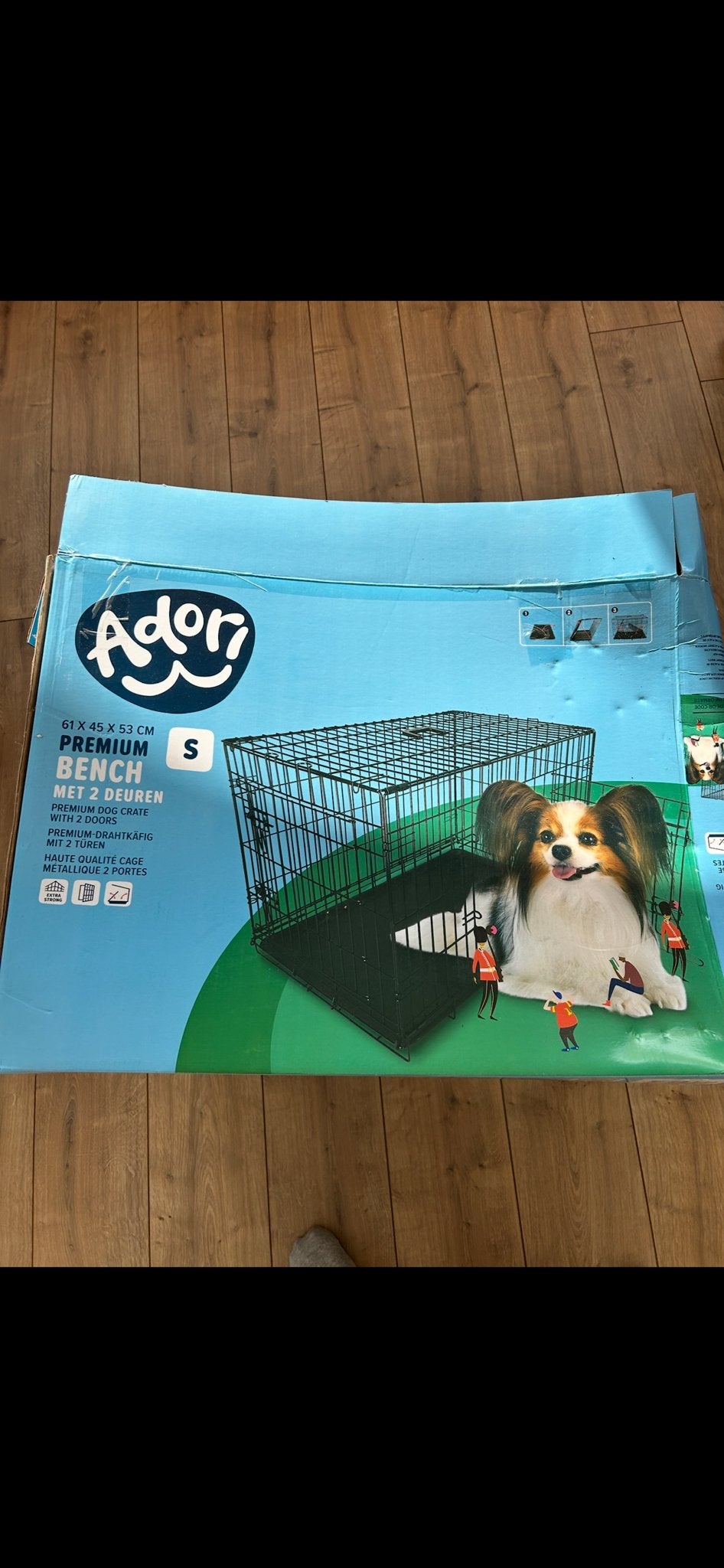Bench voor kleine hond of pup, Ophalen, Zo goed als nieuw
