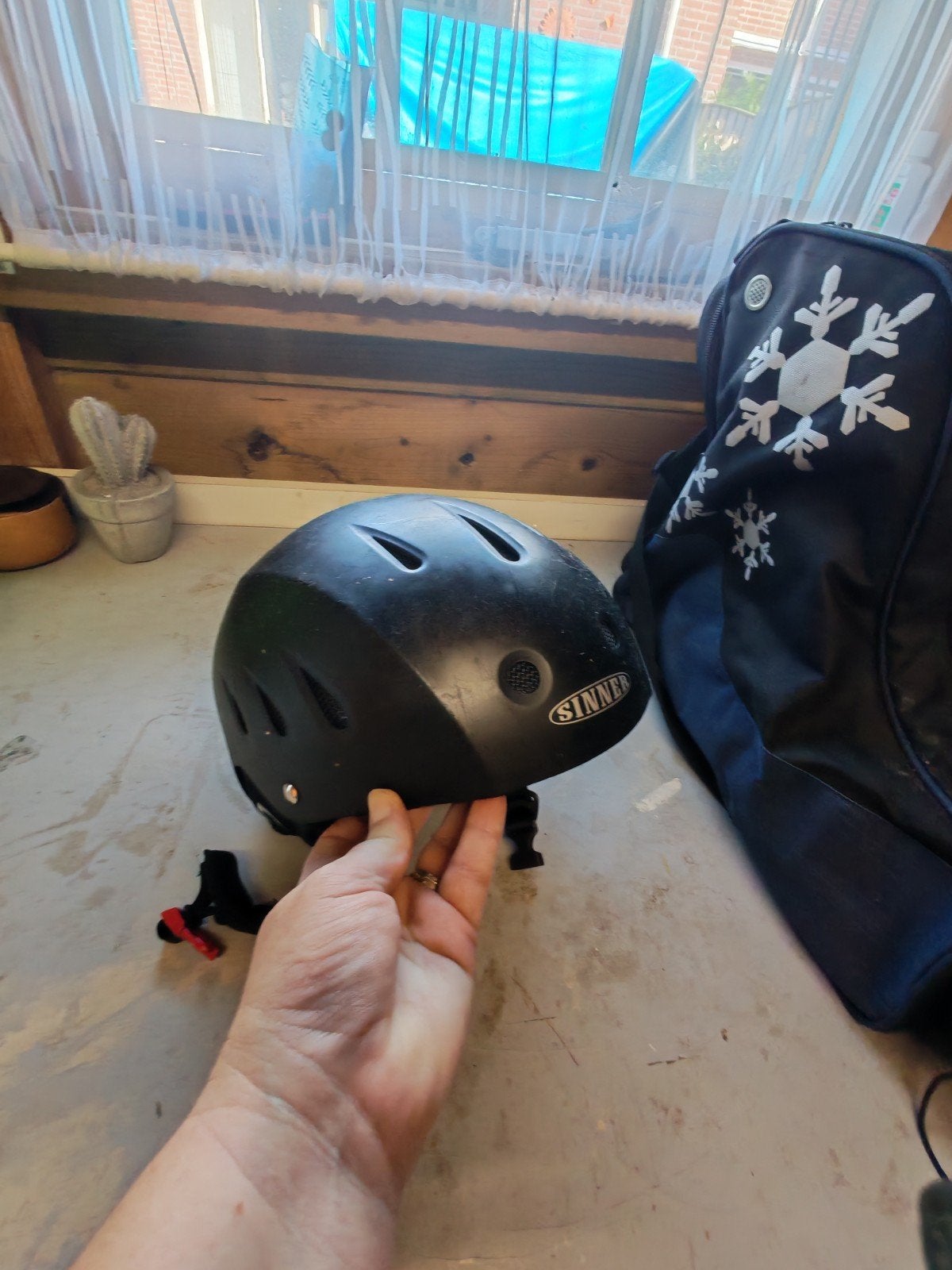 Sinner skihelm, Sport en Fitness, Overige merken, Gebruikt, Overige typen, Ophalen of Verzenden