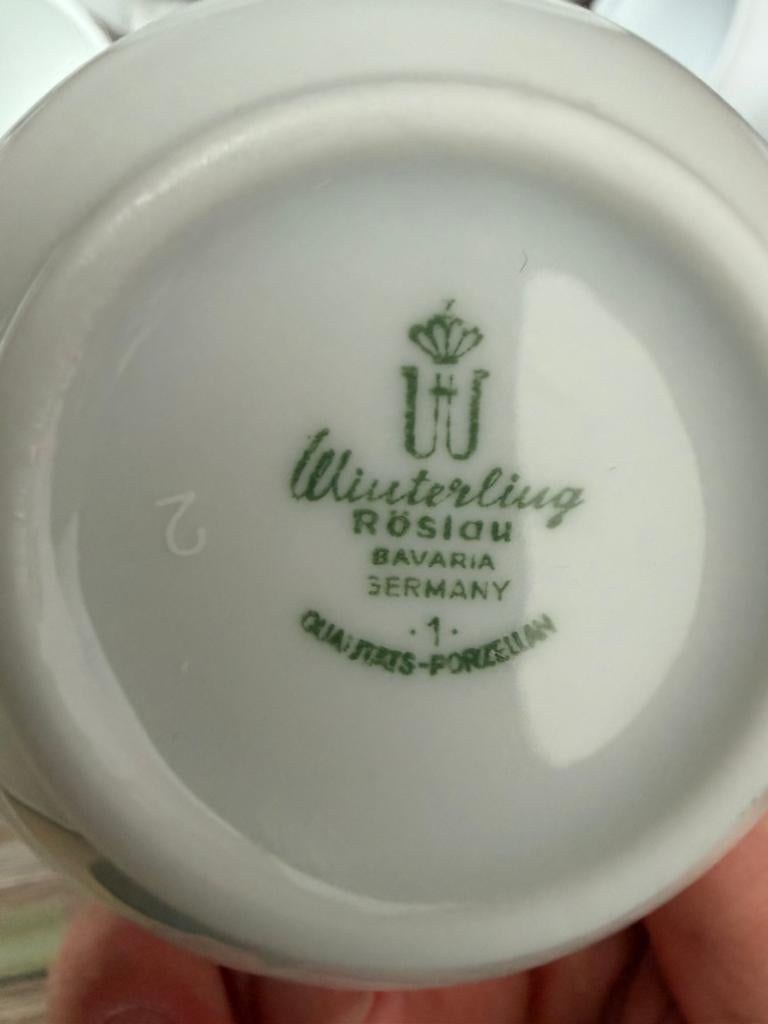 Compleet Winterling Rösiau Bavaria servies - Zo goed als nie, Ophalen, Zo goed als nieuw, Overige stijlen, Porselein