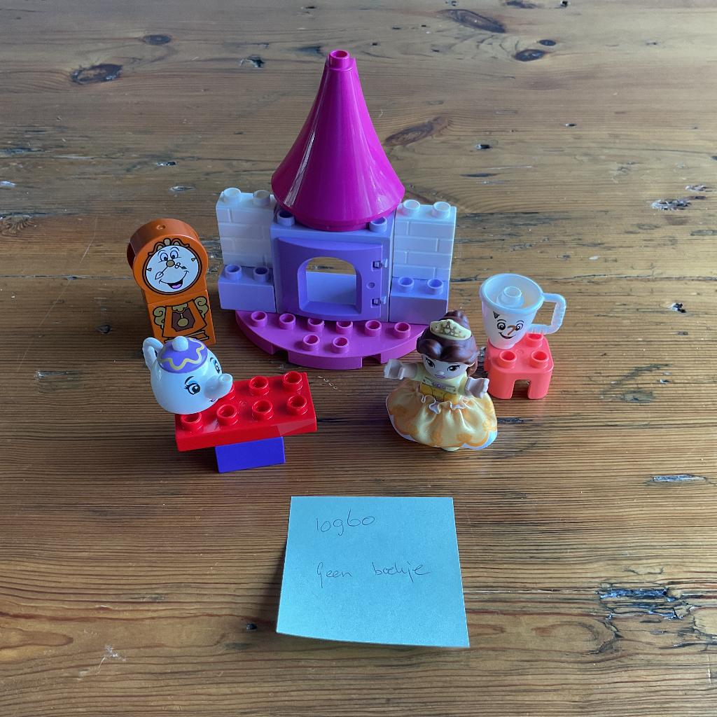 Duplo Bella’s Thee  kransje, Kinderen en Baby's, Speelgoed | Duplo en Lego, Ophalen, Zo goed als nieuw, Disney, Duplo